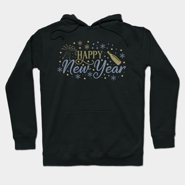 Happy New Year Hoodie by holidaystore